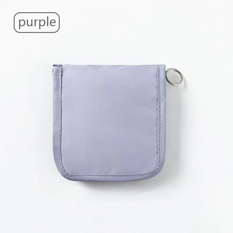 Mini Medical Pouch Portable Foldable Large Opening with Zip Sort First Aid Kit Outdoor Travel Essential Storage Bag