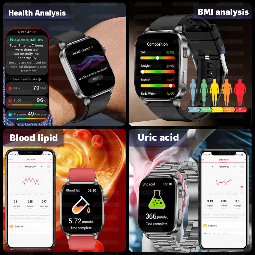 Premium Smart Watch — AMOLED, Bluetooth Calling, Fitness Modes
