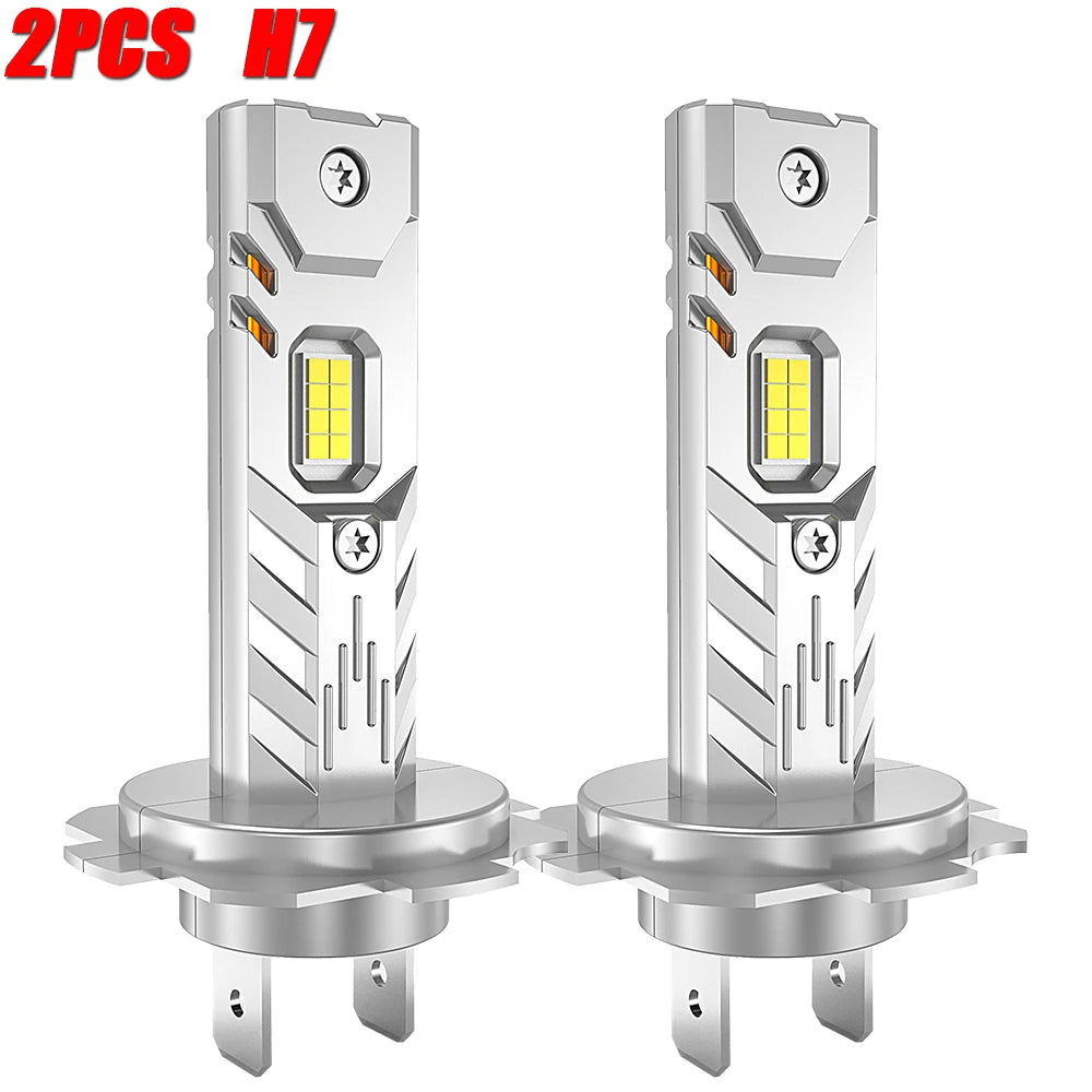 H7 H4 H1 LED Lights for Car Headlight Bulb 1000000LM Mini Wireless Auto Lamp +800% Bright Spotlights Automobile LED Headlamp 12V