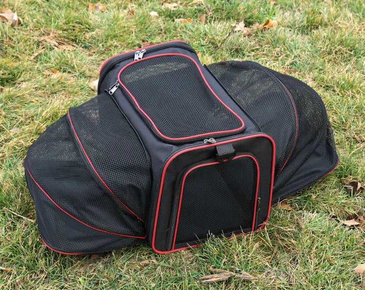 Expandable Pet Carrier Bag - Foldable Mesh Travel Carrier – photo 9