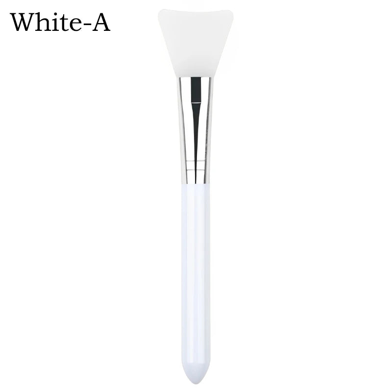 1/4pcs Silicone Facial Mask Brushes DIY Face Mask Brush Set Soft Head Mud Applicator Makeup Spatula Make Up Beauty Skincare Tool