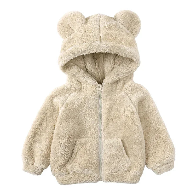 Girls Cartoon Hooded Winter Coat - Thick Warm Jacket, 1-6 Years - photo 11