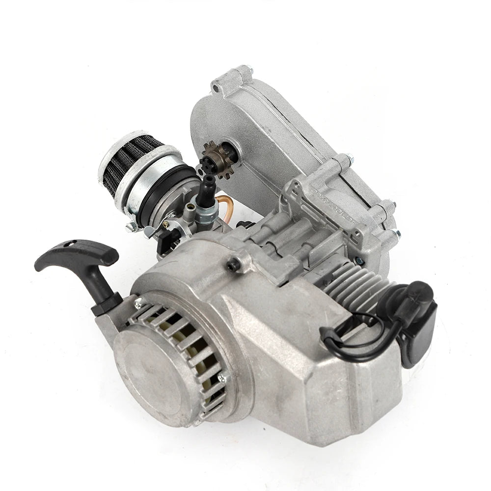 NEW 2 Stroke  Engine Motor with Carburetor Air Filter Gear Box  Most Air-cooled Mini Off-road Vehicles