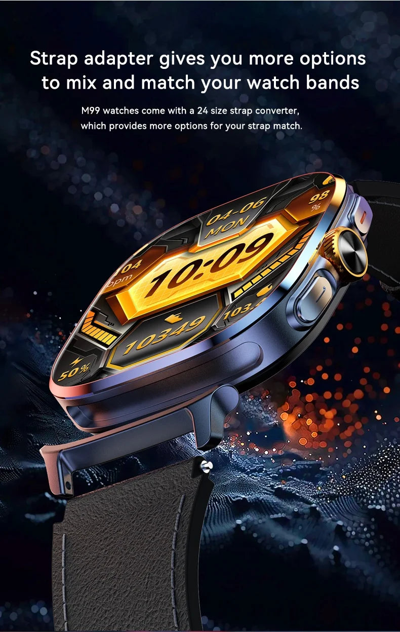 Global Version 5G Smartwatch 2.4 inch Amoled Screen insert Sim Card GPS WIFI 190° Rotating Camera Game Android 10.0 Smart Watch