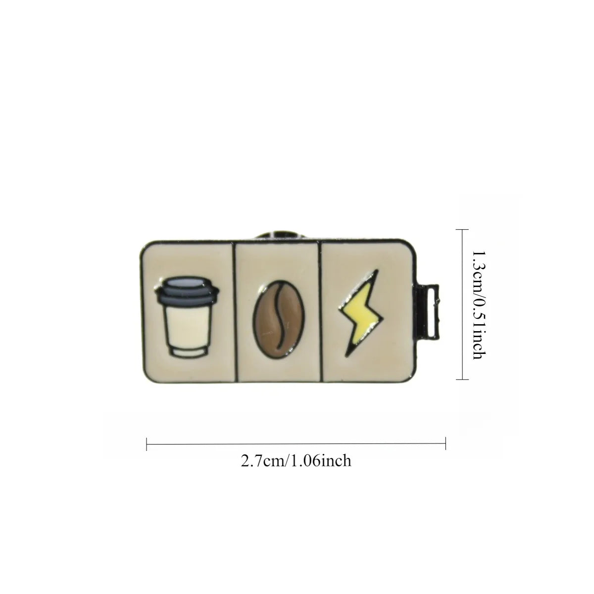 Coffee Cup Pin Badge - Cute Cartoon Brooch for Bags & Jackets - photo 10