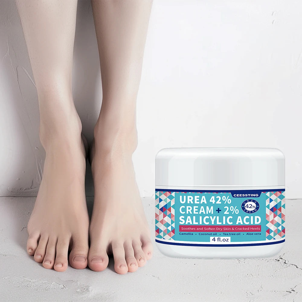 Urea Foot Care Cream Cracked Heels Mask Dry Skin Intensive Moisturizing Treatment Callus Remover Repair Anti-drying Exfoliating