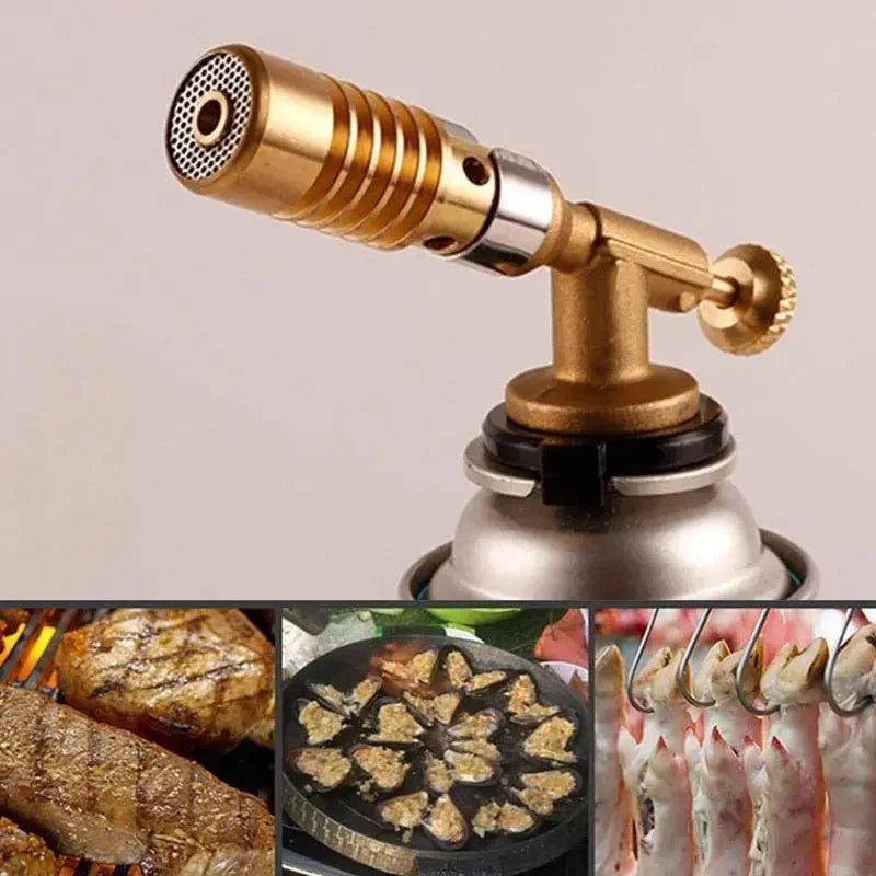 Portable Gas Burner Welding Torch High Temperature Copper Brass Blowtorch for Brazing Soldering Plumb Tools