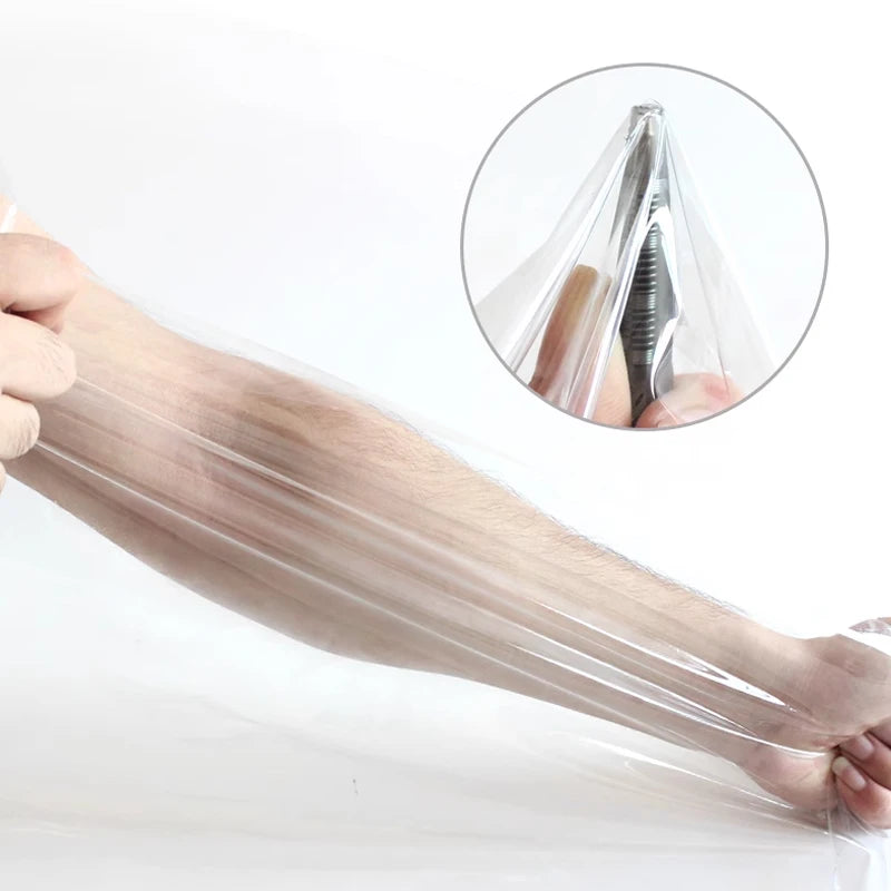 Clear Insulated Window Curtain, Windproof Winter Window Cover
