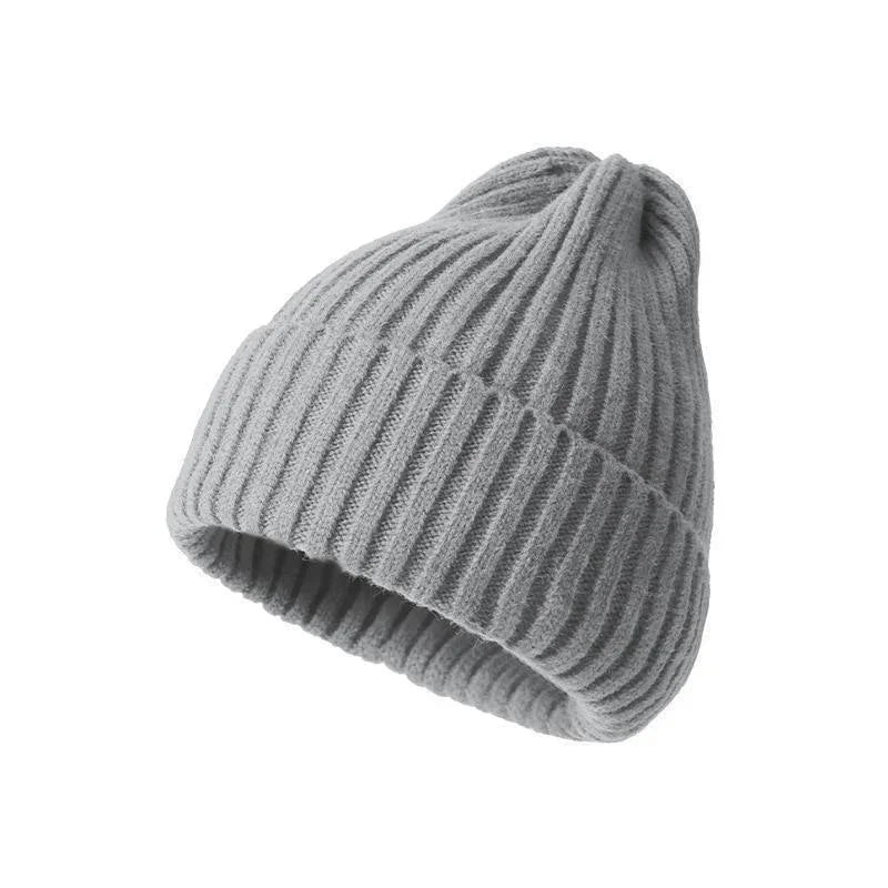 Unisex Crochet Knit Beanie - Solid Color Winter Hat for All Ages - photo 16