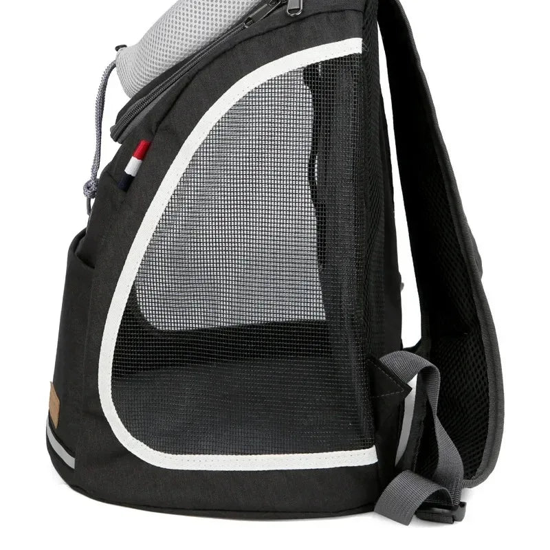 Breathable Dog Carrier Backpack - Portable Travel Pet Bag – photo 4