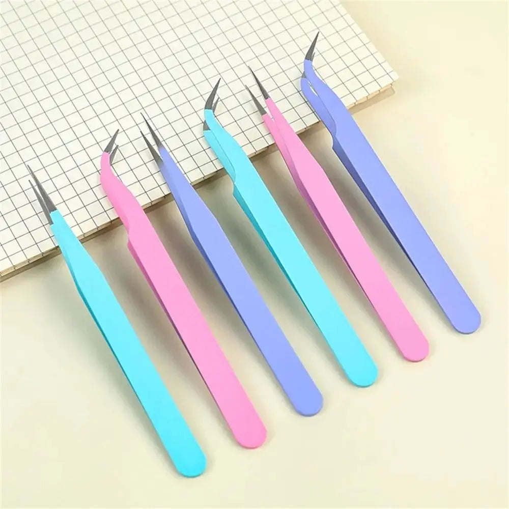 Back To School Macaroon Color Tweezers Sticker Tool DIY Decroative Sticker Tweezers Multi-Tool Practical Scrapbook