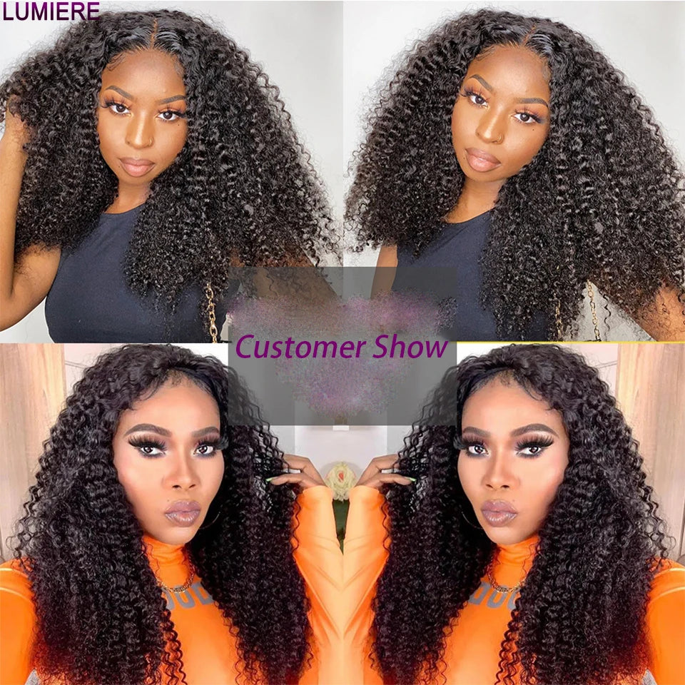 15A Virgin Raw Deep Afro Coily Curly Bundles 100% Human Hair Bundles Thick Human Unprocessed Hair Extensions Super Double Drawn