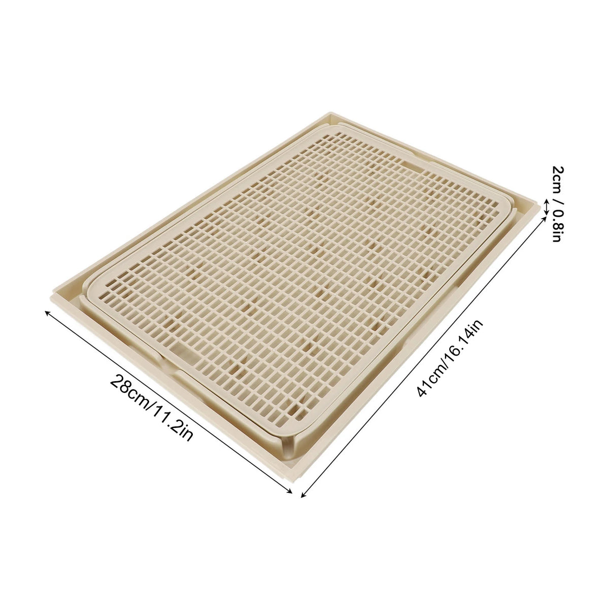 Spacious Cat Litter Mat - Washable Anti-Slip Litter Catcher – photo 6