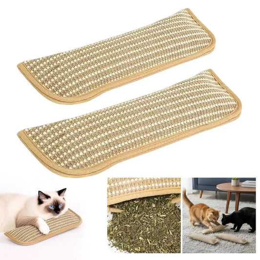 Catnip Scratcher Pillow - Wear-Resistant Cat Scratching Toy