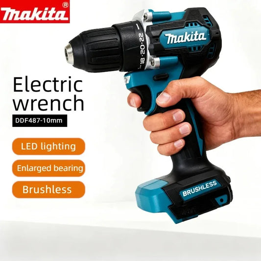 Makita DDF487 10mm Brushless 18V lithium electric rechargeable impact drill large torque screwdriver 1 sold byShop1105318389