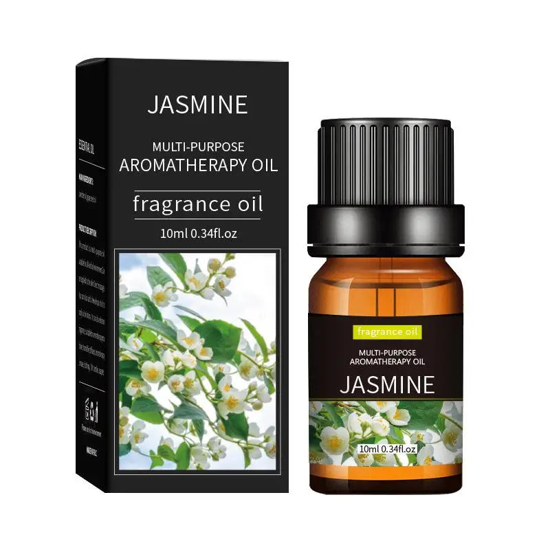 20Flavors 10ml Essential Oils For Aroma Diffuser Air Humidifier Lavender Rose Eucalyptus Sandalwood Air Freshening Aromatherapy