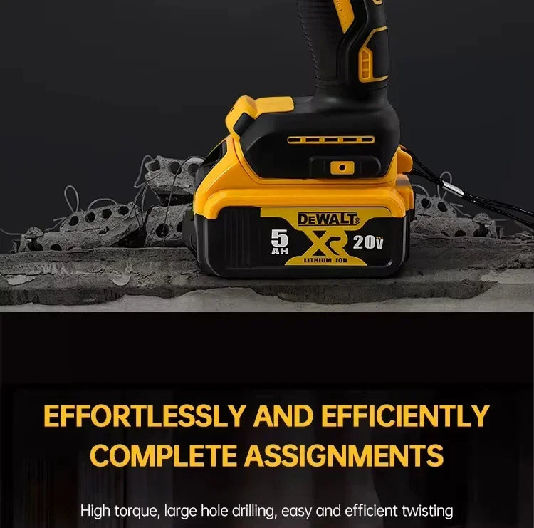 Dewalt DCD796 13mm Brushless Impact Electric Drill Multifunctional Cordless Screwdriver Rechargeable 20V Battery Power Tools