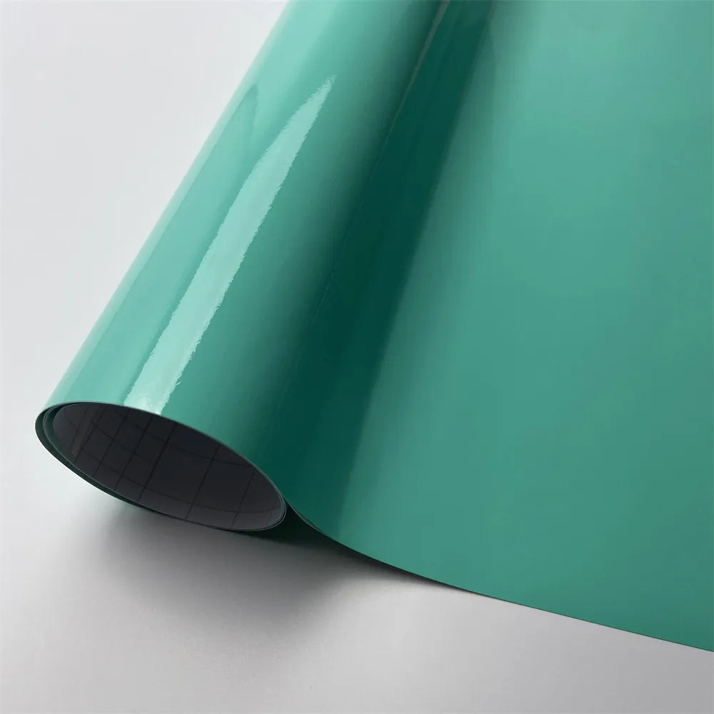 Red White Black Glossy Vinyl Wrap Film Car Stickers Air Bubble Free for Motorcycle Auto Tuning Accessories