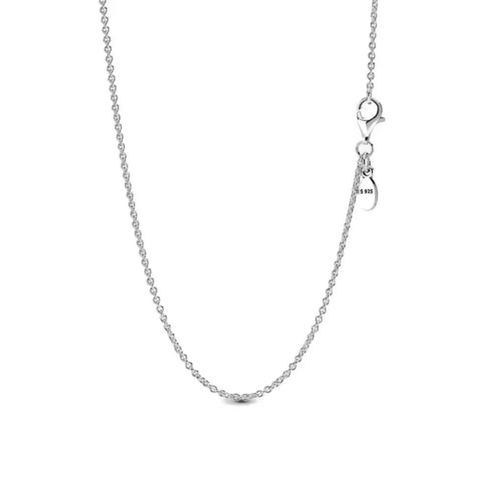 925 Silver Heart & Bow Necklace - Exquisite Women's Jewelry Gift