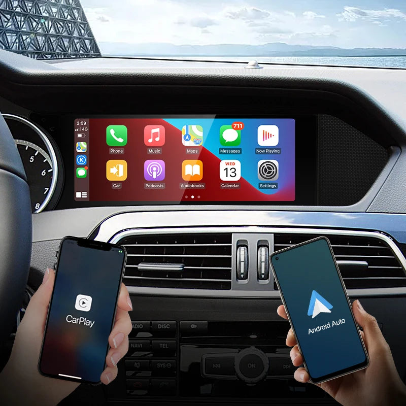STWEI Factory Price 8.8inch Android AUTO Car Multimedia Player For Mercedes Benz C Class 11-15 W204 S204 Intelligent System