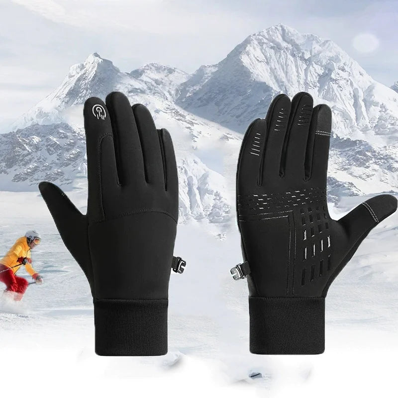 Anti-Slip Palm Winter Gloves - Thermal Gloves for Running and Cycling - photo 5