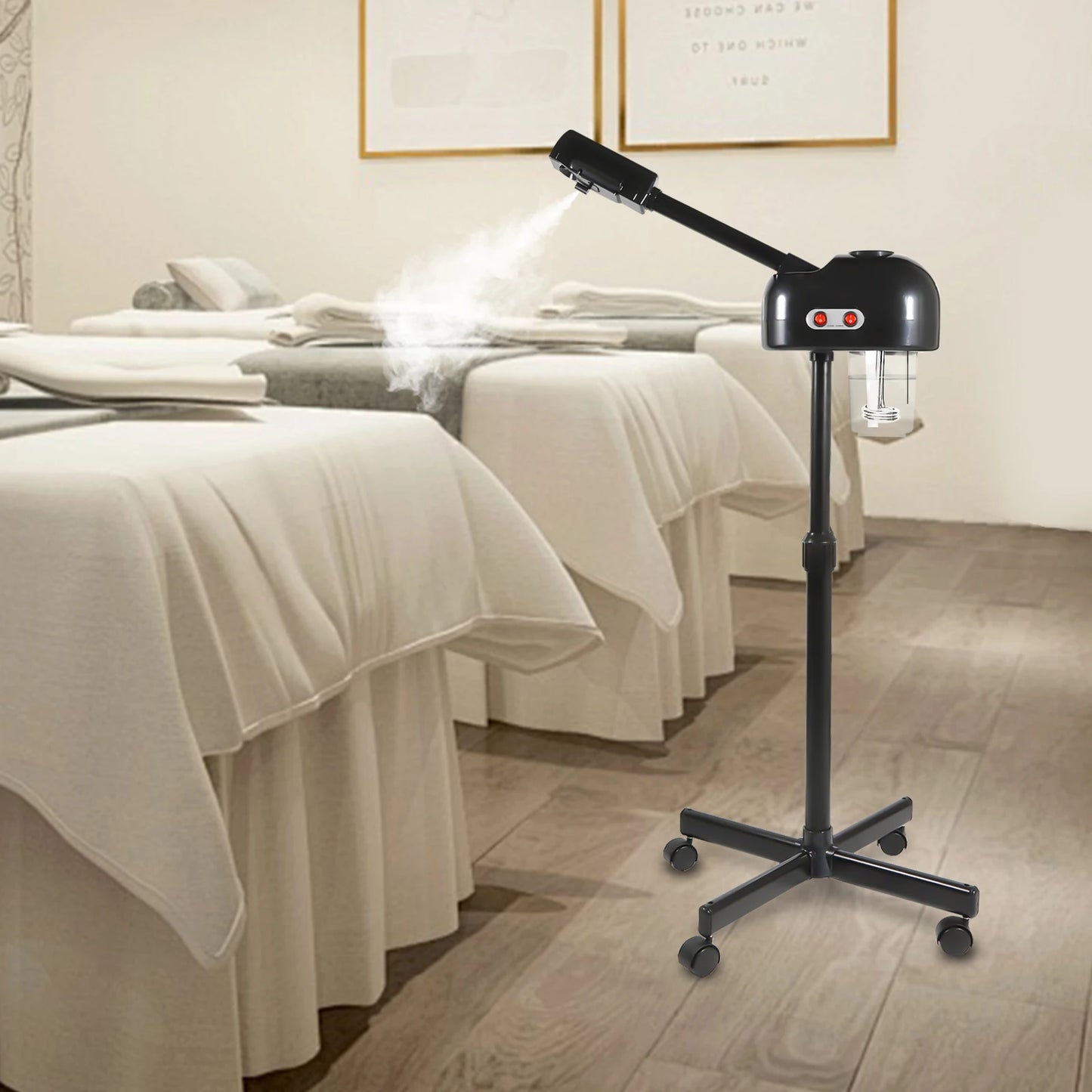 750ML Professional Facial Steamer, Adjustable Skin Care Equipment, Nano Atomization Steamer for Salon Beauty and Spa Shop