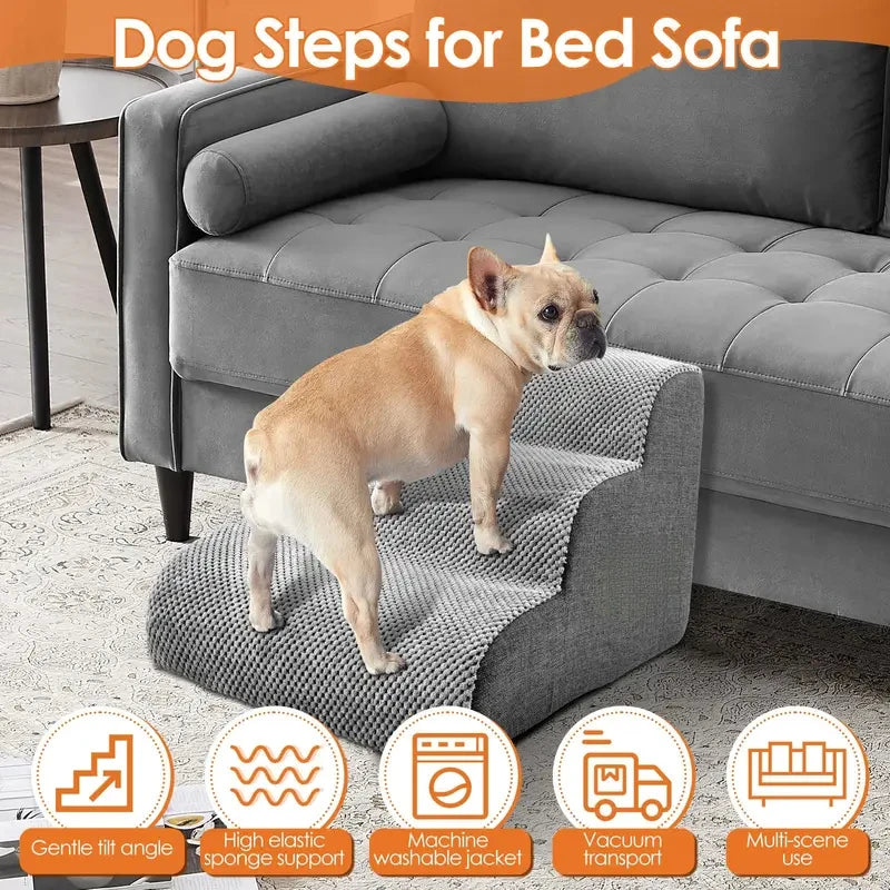 Sofa & Bed Side Dog Stairs - Steps for Small Dogs – photo 2