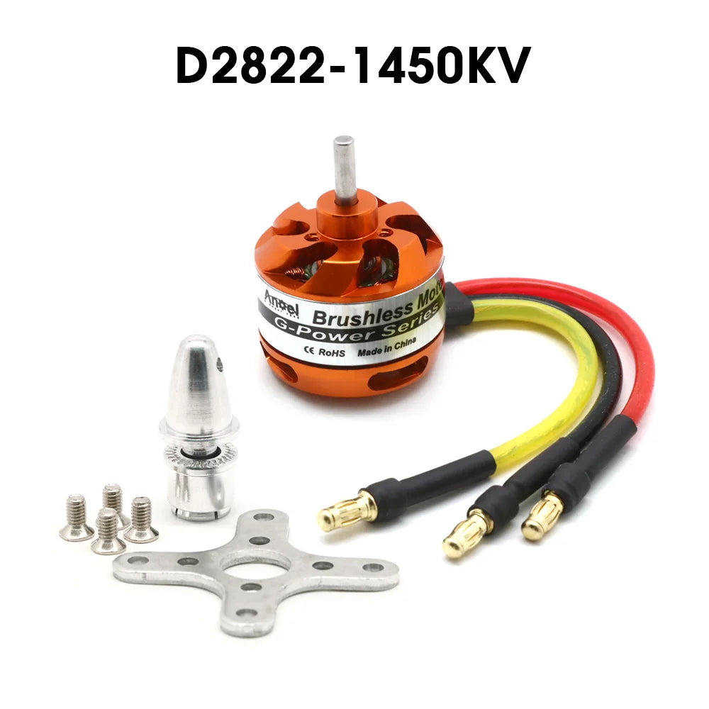 Brushless Motor 2-3S 4S 5S D2830 D2826 D3548 D3542 D3536 D3530 For RC Mini Multicopters Plane Fixed-wing Aircraft
