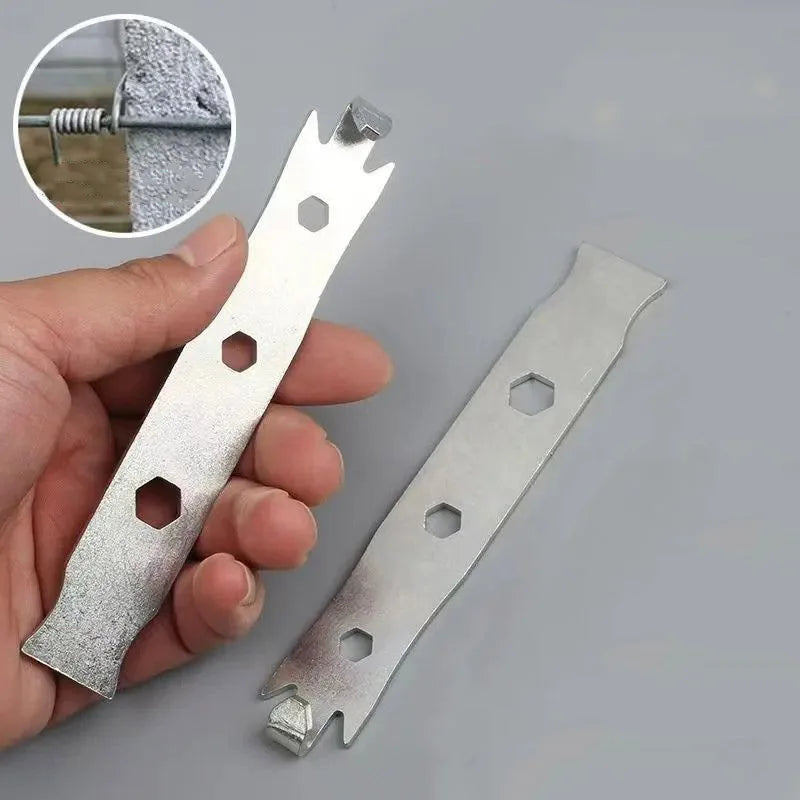 1-5pcs Portable Wire Twisting Device Multi-functional Steel Heavy Duty Fence Wire Twisting Fastener Garden Binding Fixing Tool