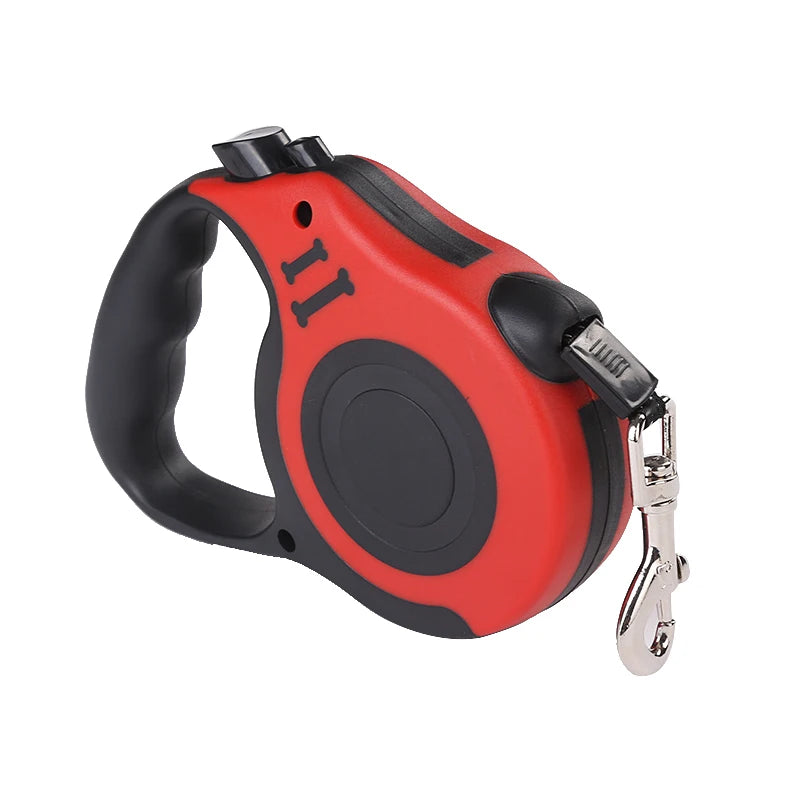 3m 5m Dog Leash For Small Medium Dogs Automatic Retractable Nylon Rope Cat Lead Extension Puppy Walking Running Pets Supplies