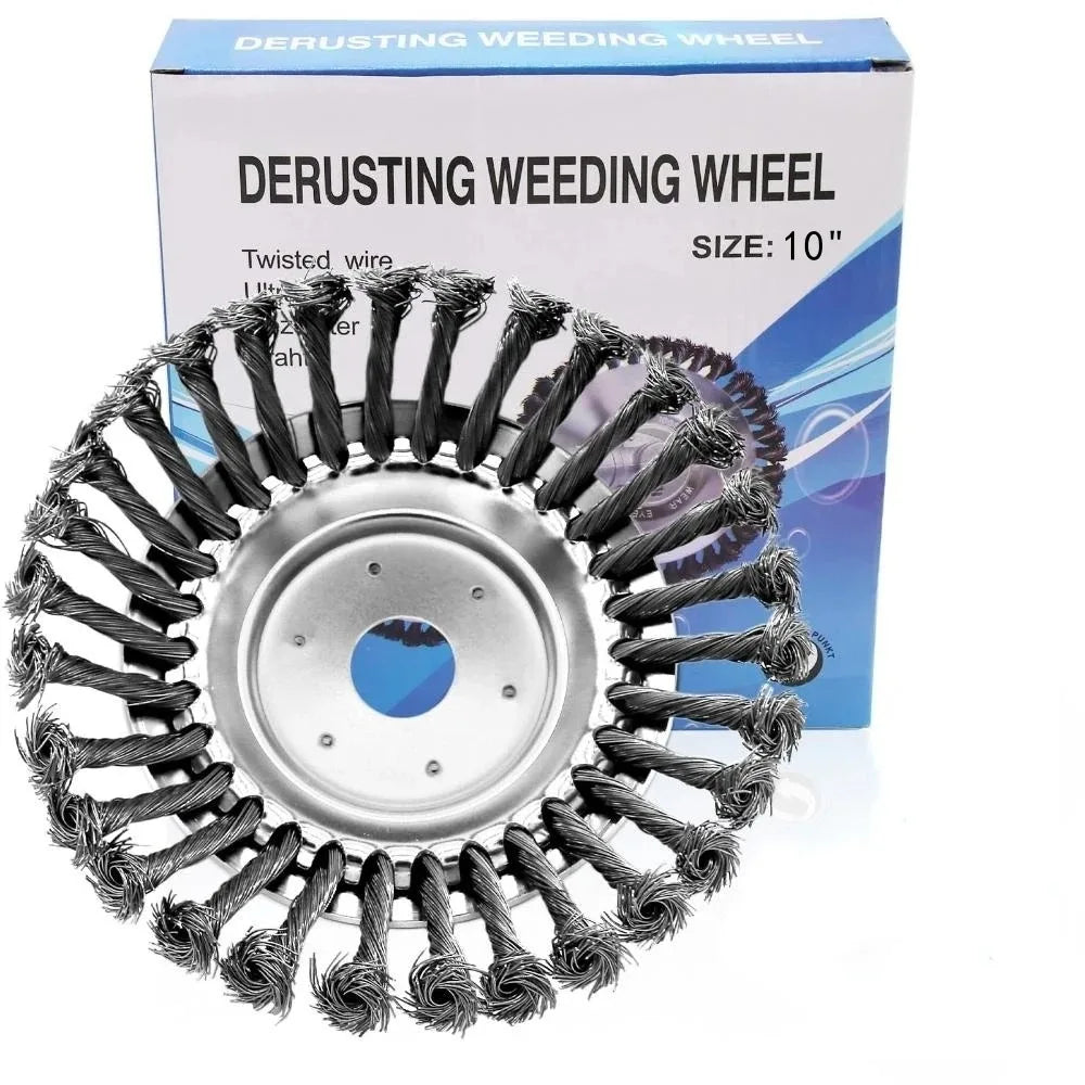 6/8/10 Inc Steel Grasss Trimmer Head Brushcutter Wire Debroussailleuse Weed Brush Blade for Garden Lawnmover Power Tool
