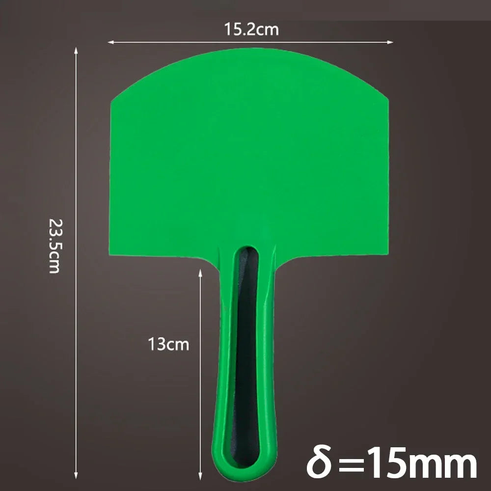 Curved Plastic Putty Knife Scraper for Drywall and Plaster