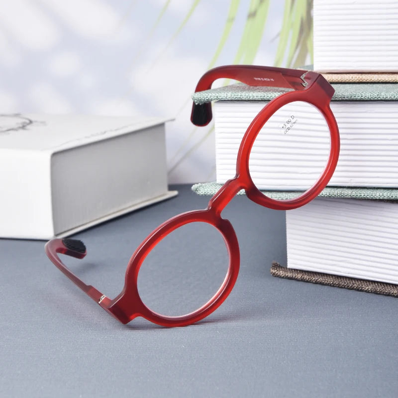 Vintage Round Reading Glasses – Lightweight Presbyopia Frames