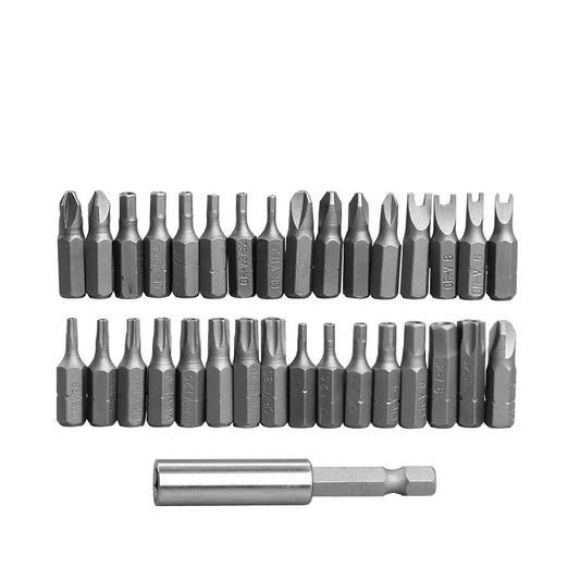 33-Piece Torx Hex Security Screwdriver Bit Set with Magnetic Holder