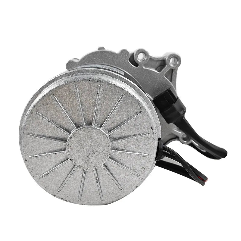 MY1016Z 250W 24V Permanent Magnet Brushed DC Motor 75rpm/120rpm 44mm Shaft 17mm Diameter for Wheelchair
