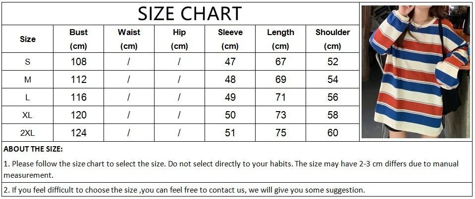 Women T shirts four seasons Woman clothing Y2k Top Sweatshirt 2026 korean Fashion Long Sleeves Tee Loose Couple Graphic T-shirt