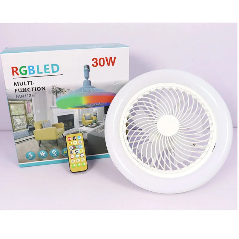 Live Stream Fill Light with Fan Adjustable Brightness Temperature Modes Desktop Tripod Fan Lamp for TikTok YouTube