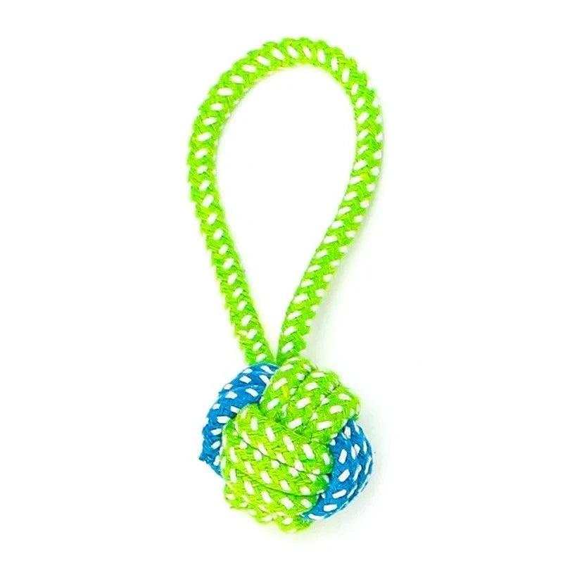 Knotted Cotton Rope Dog Toy Set - Tug & Chew Toys, 5 Styles - photo 6