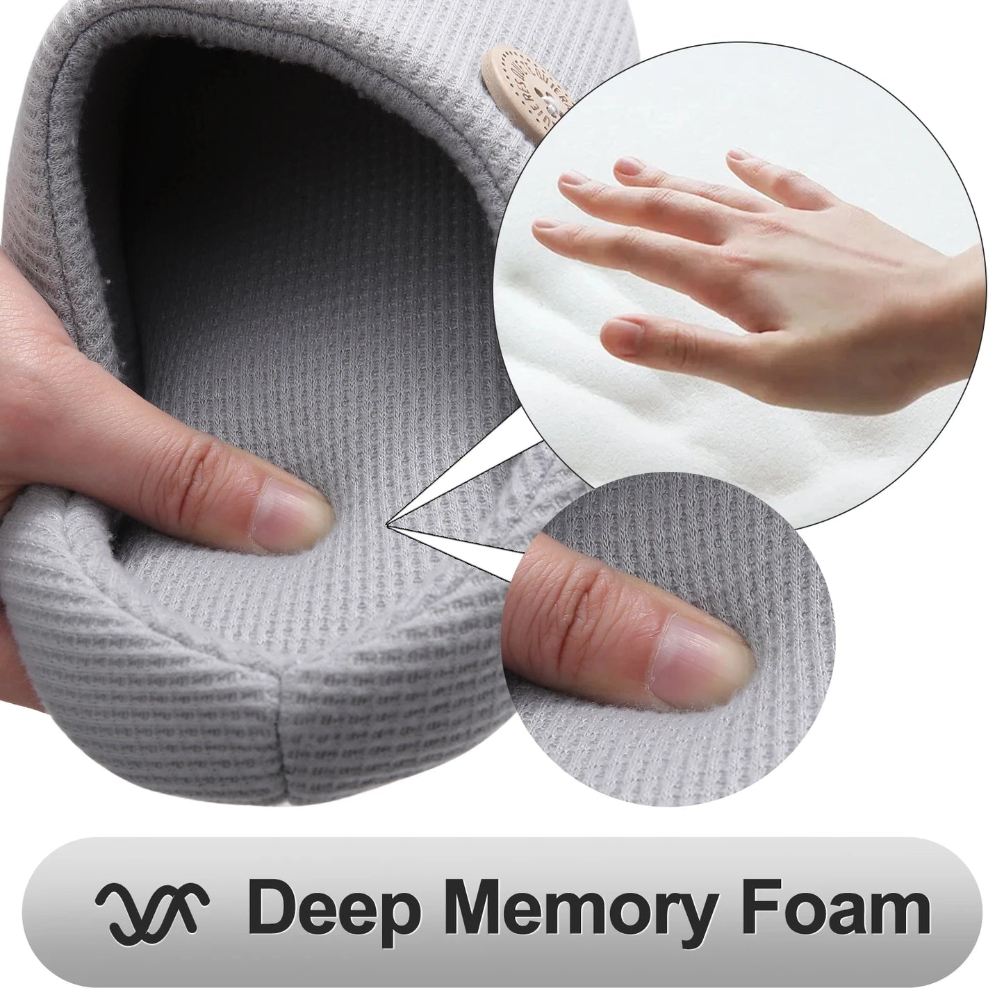 Smile Pop Men Flat Slippers Indoor Cozy Home Men Slippers Winter Casual Slippers Soft Antiskid Slippers Outdoor Fashion Shoes