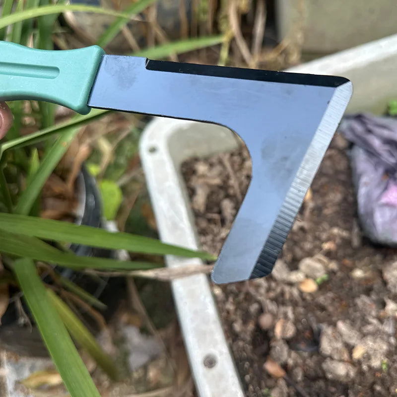 Weeding knife，gardening rake for root pulling,  root removal, crevice weeding， loosening soil and digging wild vegetables