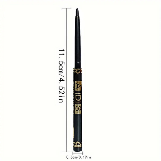 Waterproof Black Eyeliner Pencil - Smudge-Proof, Sweat-Resistant - photo 6