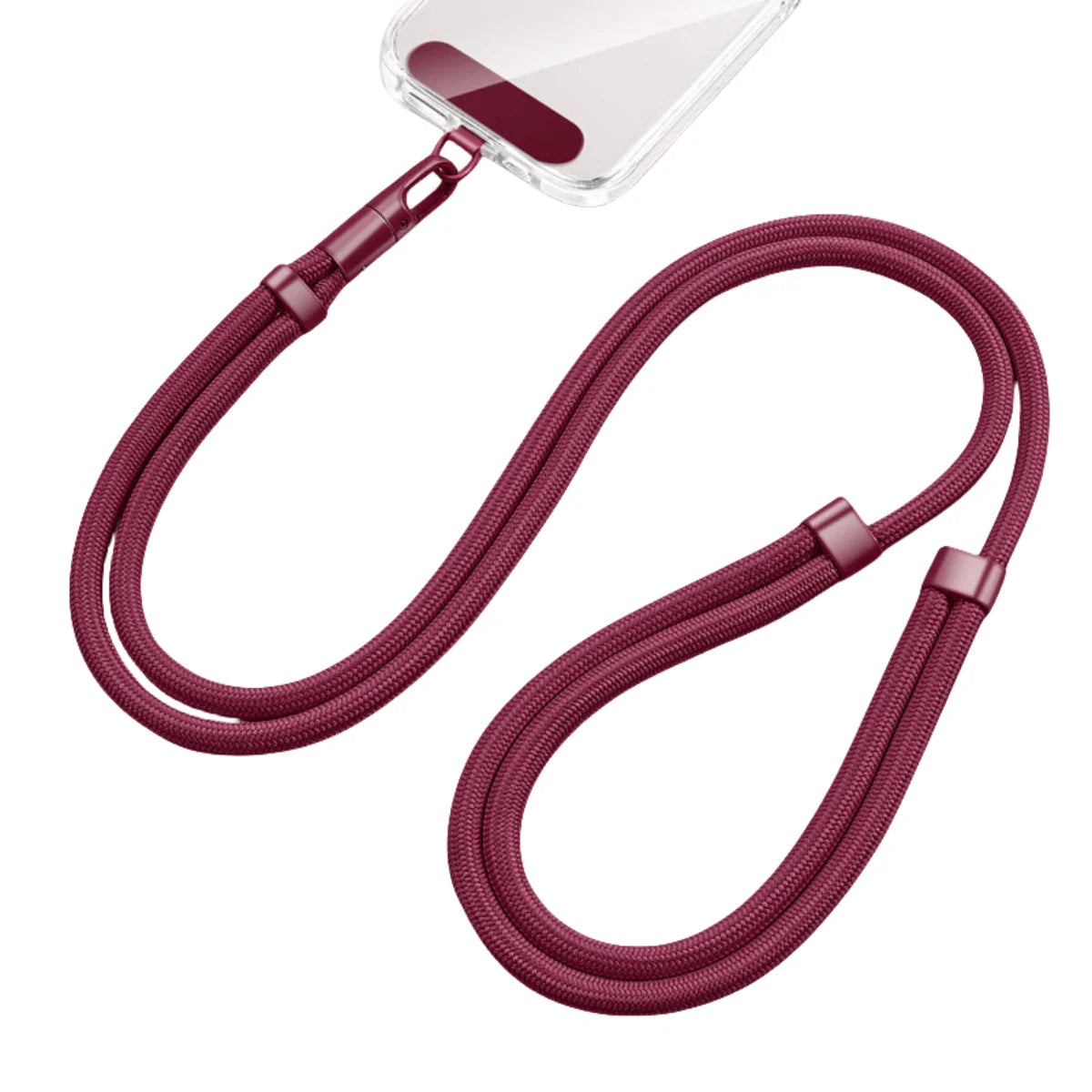 Universal Phone Lanyard with Clip – Anti-Drop 360° Rotation Adjustable Neck & Crossbody Strap for All Phones