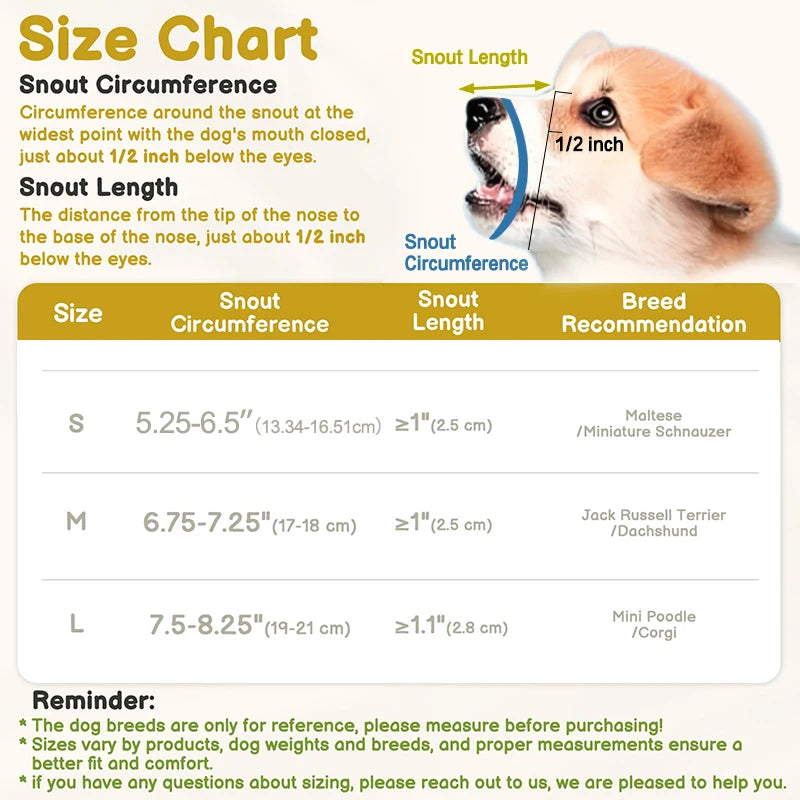 Breathable Muzzle for Short-Snouted Dogs - French Bulldog Fit – photo 6