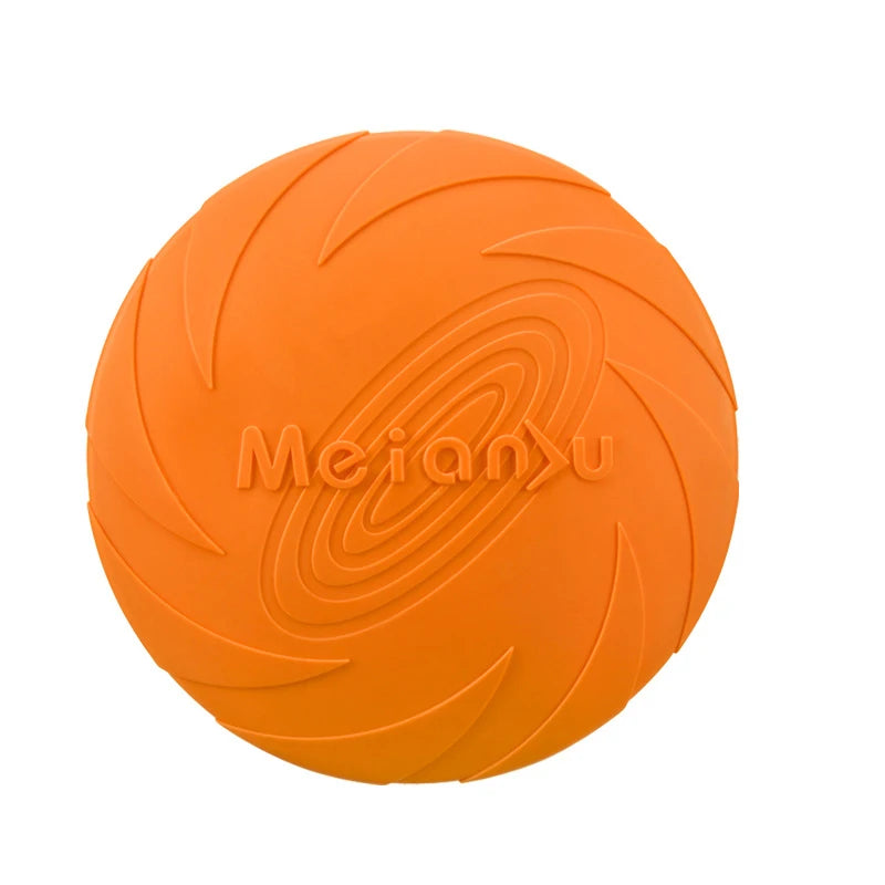 Silicone Flying Disc for Dogs - Soft Chew-Resistant Frisbee – photo 8