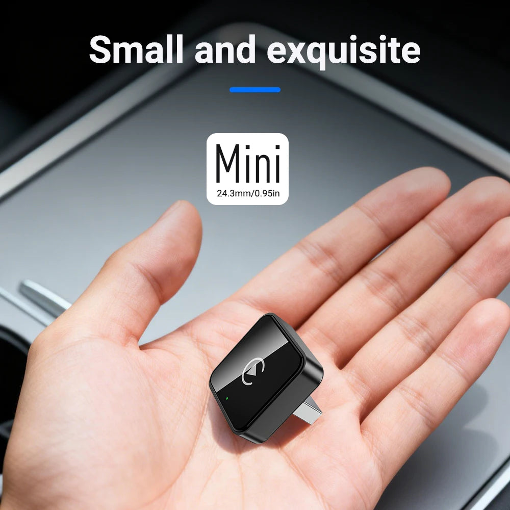 2-in-1 Wireless CarPlay & Android Auto Adapter (Universal)