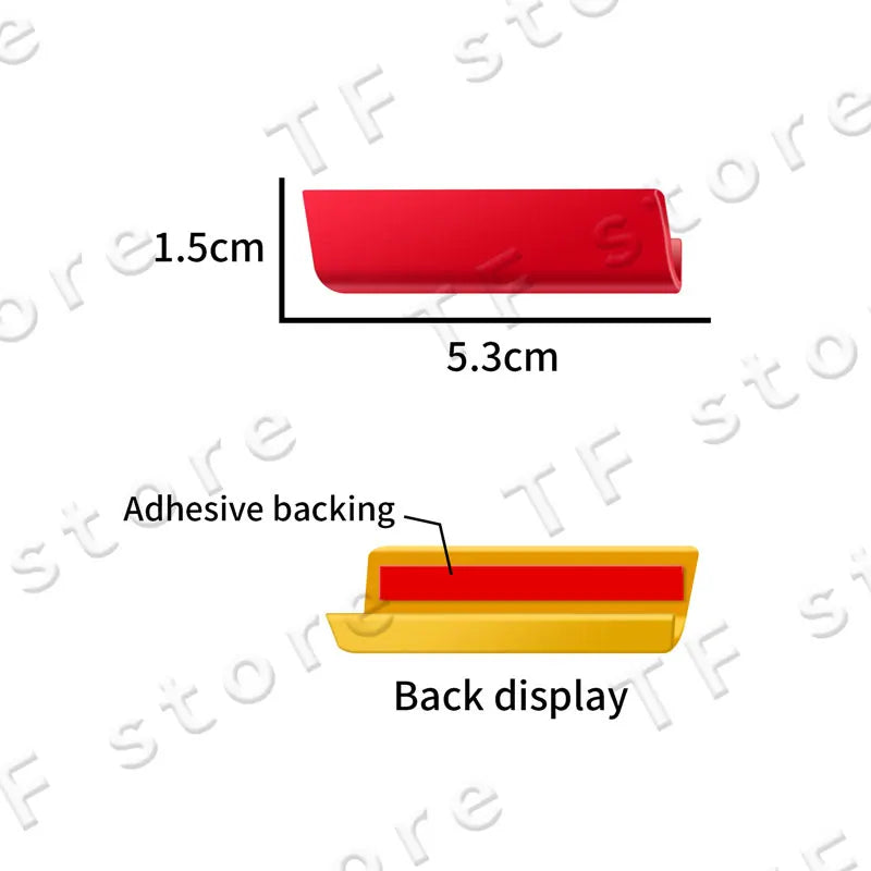 Car Flag Logo Grill Cover Trim for Peugeot Models 2008-5008