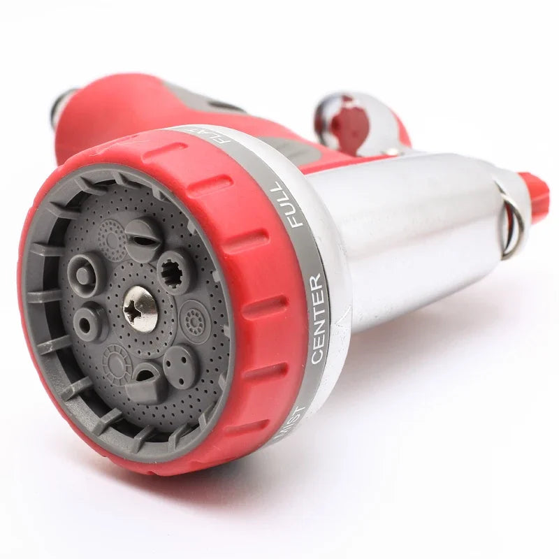 Adjustable High Pressure Watering Gun 9 Modes Garden Sprayer Nozzle for Plant Lawn Yard Irrigation - Water Saving Sprinkler