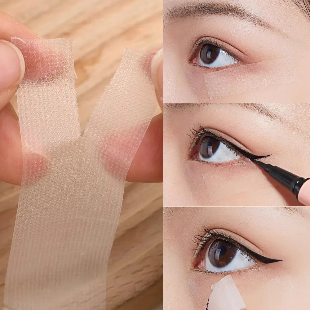 New 8M/Roll PE Facial Tape Professional Lift Wrinkles Cosplay Makeup Tape Transparent Beauty Makeup Tool V-Line Face Lift Tape