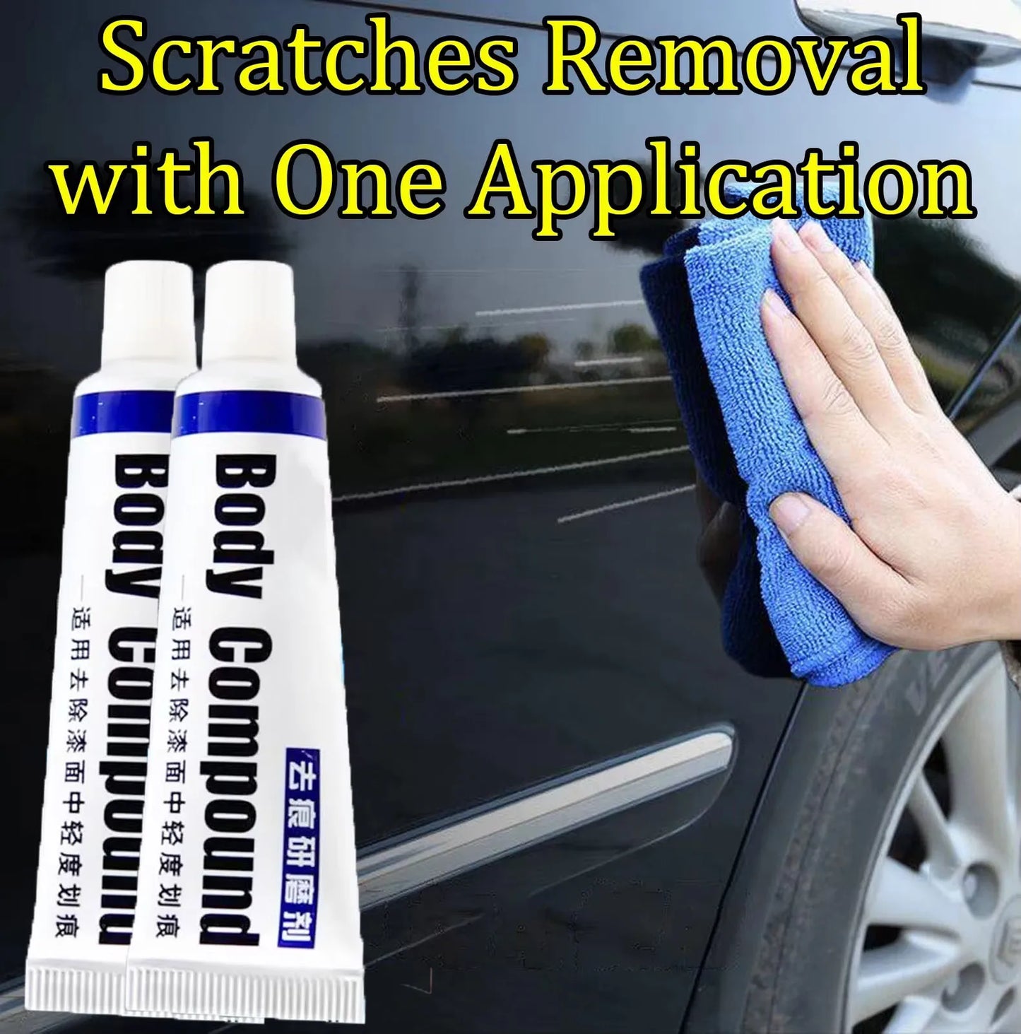 Car Scratch Remover for Autos Body Paint Scratch Care Auto Car Care Polishing and Polishing Compound Paste Car Paint Repair