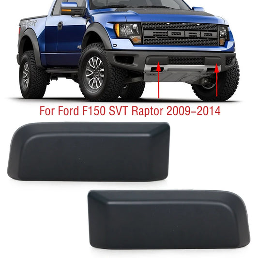 Front Lower Bumper Hole Cover Caps for Ford F-150 SVT Raptor 2009–2014